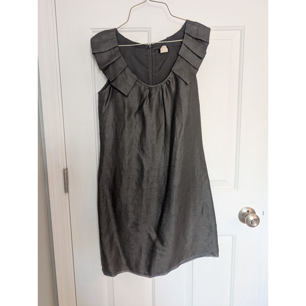 J. Crew linen-silk shift dress